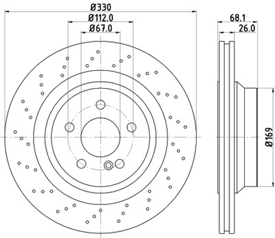 HELLA 8DD 355 126-401 Číslo výrobce: 55896PRO_HC. EAN: 4082300641967.