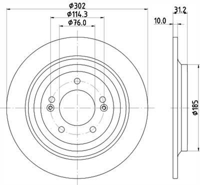 HELLA 8DD 355 126-681 Číslo výrobce: 55934PRO. EAN: 4082300642247.