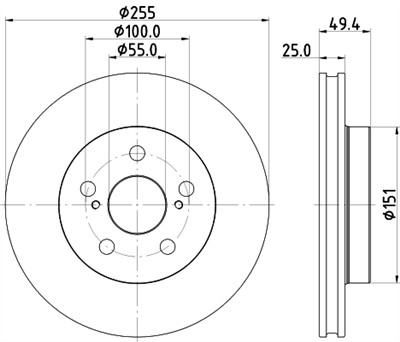 HELLA 8DD 355 131-911 Číslo výrobce: 56017PRO. EAN: 4082300735734.