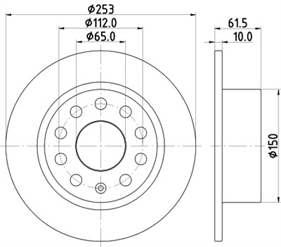 HELLA 8DD 355 132-281 Číslo výrobce: 56066PRO. EAN: 4082300736106.