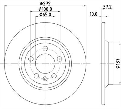 HELLA 8DD 355 132-701 Číslo výrobce: 56153PRO. EAN: 4082300736526.