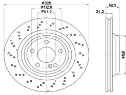 HELLA 8DD 355 133-271 PRO High Carbon