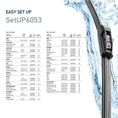 HELLA 9XW 358 164-301 Číslo výrobce: SetUP6053. EAN: 4082300809749.