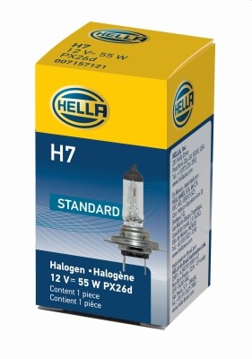 HELLA 8GH 178 555-011 Číslo výrobce: H7. EAN: 4082300285833.