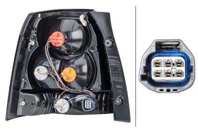 HELLA 2VA 354 666-121 Číslo výrobce: JLR L359. EAN: 4082300700794.