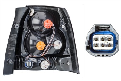 HELLA 2VA 354 666-111 Číslo výrobce: JLR L359. EAN: 4082300700800.