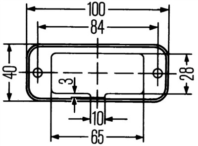 HELLA 2PF 961 167-021 Číslo výrobce: E1 31446. EAN: 4082300189346.