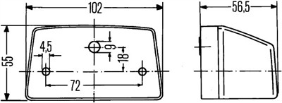 HELLA 2KA 003 389-081 Číslo výrobce: E1 22819. EAN: 4082300050486.
