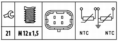 HELLA 6PT 009 309-581 EAN: 4082300306286.