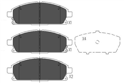 KAVO PARTS KBP-6515 EAN: 8715616132770.