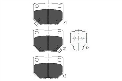 KAVO PARTS KBP-6545 EAN: 8715616151917.