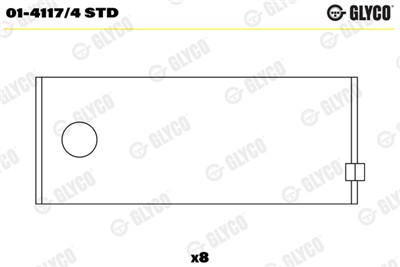 GLYCO 01-4117/4 STD Číslo výrobce: 01-4117/4. EAN: 4044197421794.
