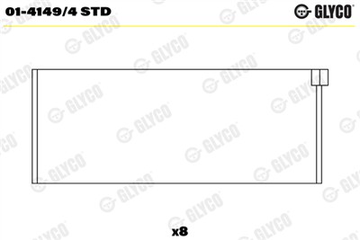 GLYCO 01-4149/4 STD Číslo výrobce: 01-4149/4. EAN: 4044197422340.