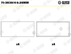GLYCO 71-3639/4 0.25MM