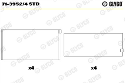 GLYCO 71-3952/4 STD Číslo výrobce: 71-3952/4. EAN: 5010874480322.