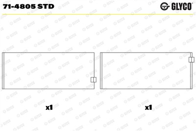 GLYCO 71-4805 STD Číslo výrobce: 71-4805. EAN: 4044197516414.