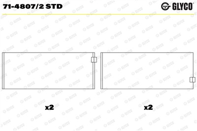 GLYCO 71-4807/2 STD Číslo výrobce: 71-4807/2. EAN: 4044197516407.