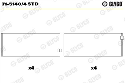 GLYCO 71-5140/4 STD Číslo výrobce: 71-5140/4. EAN: 4060426454425.