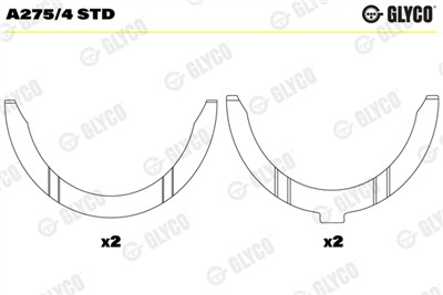 GLYCO A275/4 STD Číslo výrobce: A275/4. EAN: 4044197439973.
