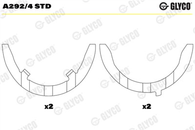 GLYCO A292/4 STD Číslo výrobce: A292/4. EAN: 4044197516599.