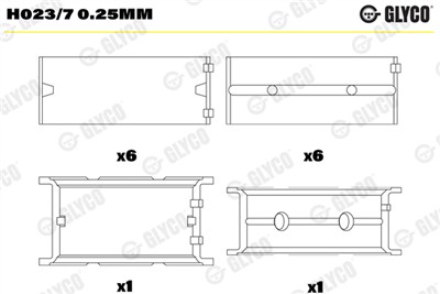 GLYCO H023/7 0.25MM Číslo výrobce: H023/7. EAN: 5010874483934.