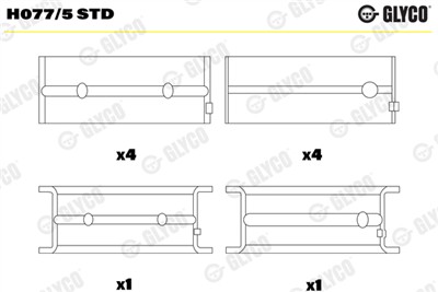 GLYCO H077/5 STD Číslo výrobce: H077/5. EAN: 5010874485112.