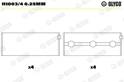 GLYCO H1003/4 0.25MM Číslo výrobce: H1003/4. EAN: 4060426456580.
