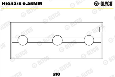 GLYCO H1043/5 0.25MM Číslo výrobce: H1043/5. EAN: 4044197431359.