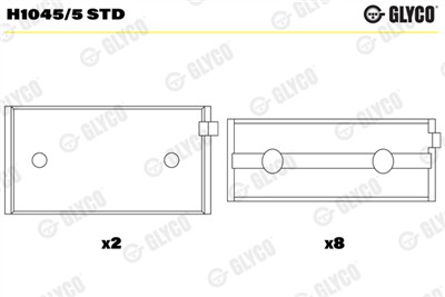 GLYCO H1045/5 STD Číslo výrobce: H1045/5. EAN: 4044197431441.