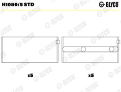 GLYCO H1080/5 STD