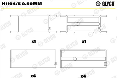 GLYCO H1104/5 0.50MM Číslo výrobce: H1104/5. EAN: 4044197432837.