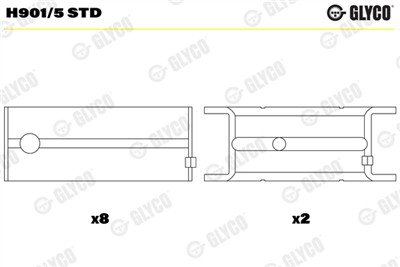 GLYCO H901/5 STD Číslo výrobce: H901/5. EAN: 5010874487734.
