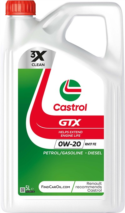 CASTROL 160A10 Číslo výrobce: 0W-20. EAN: 4008177198397.