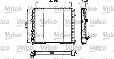 VALEO 732072 Číslo výrobce: TH256. EAN: 3276427320725.