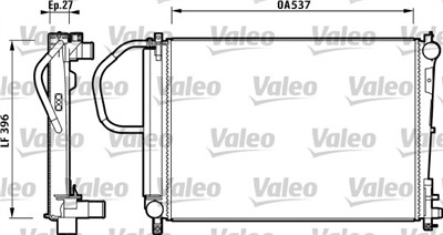 VALEO 732883 Číslo výrobce: RA1191. EAN: 3276427328837.