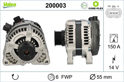 VALEO 200003 EAN: 3276422000035.