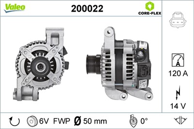 VALEO 200022 EAN: 3276422000226.