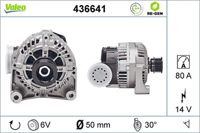 VALEO 436641 EAN: 3276424366412.