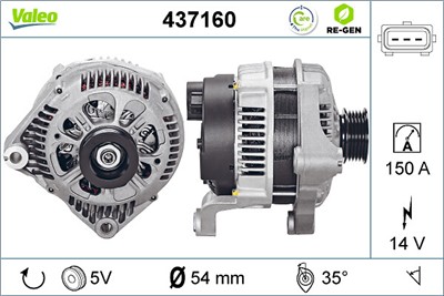 VALEO 437160 EAN: 3276424371607.