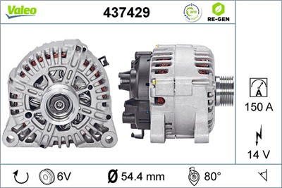 VALEO 437429 EAN: 3276424374295.