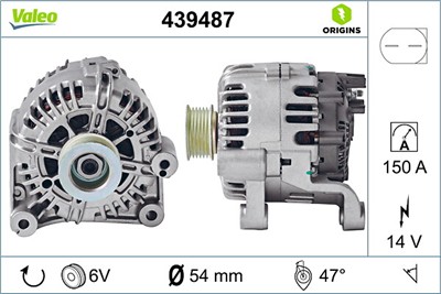 VALEO 439487 EAN: 3276424394873.