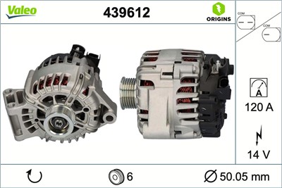 VALEO 439612 EAN: 3276424396129.