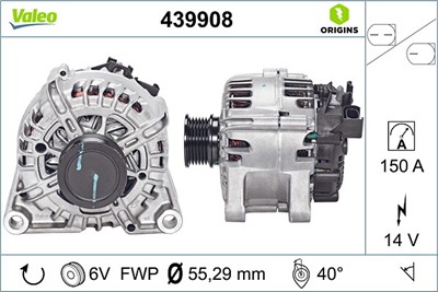 VALEO 439908 EAN: 3276424399083.