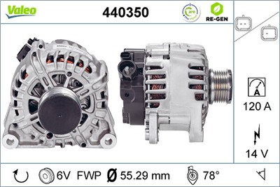 VALEO 440350 EAN: 3276424403506.