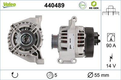 VALEO 440489 EAN: 3276424404893.