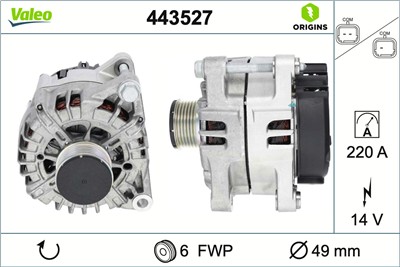 VALEO 443527 EAN: 3276424435279.