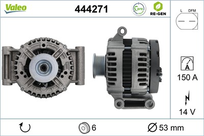 VALEO 444271 EAN: 3276424442710.