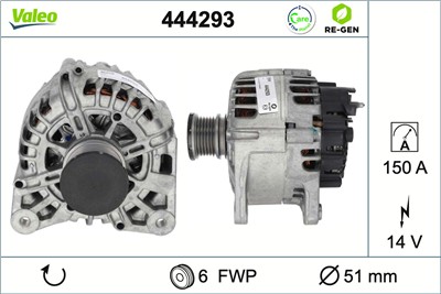 VALEO 444293 EAN: 3276424442932.