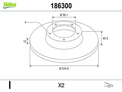 VALEO 186300
