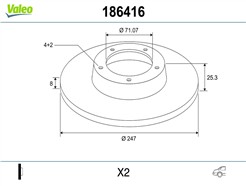 VALEO 186416